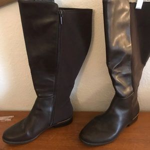 Black Lane Bryant Wide Calf Tall Boots Size 8